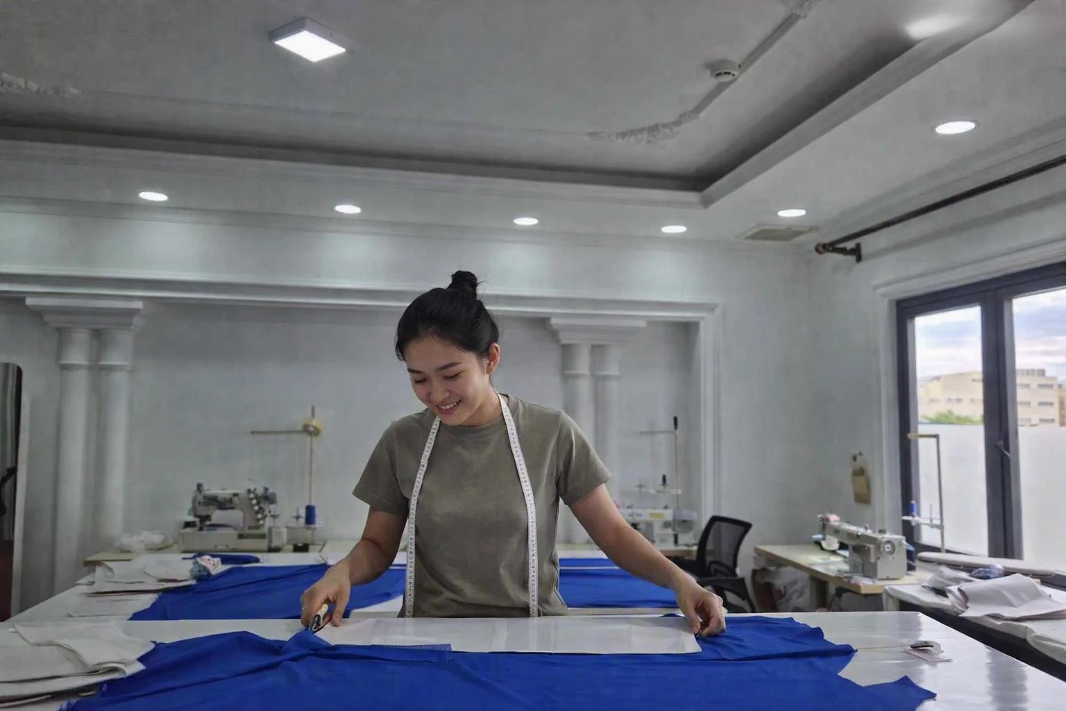 expertise — marking and cutting in the sample room