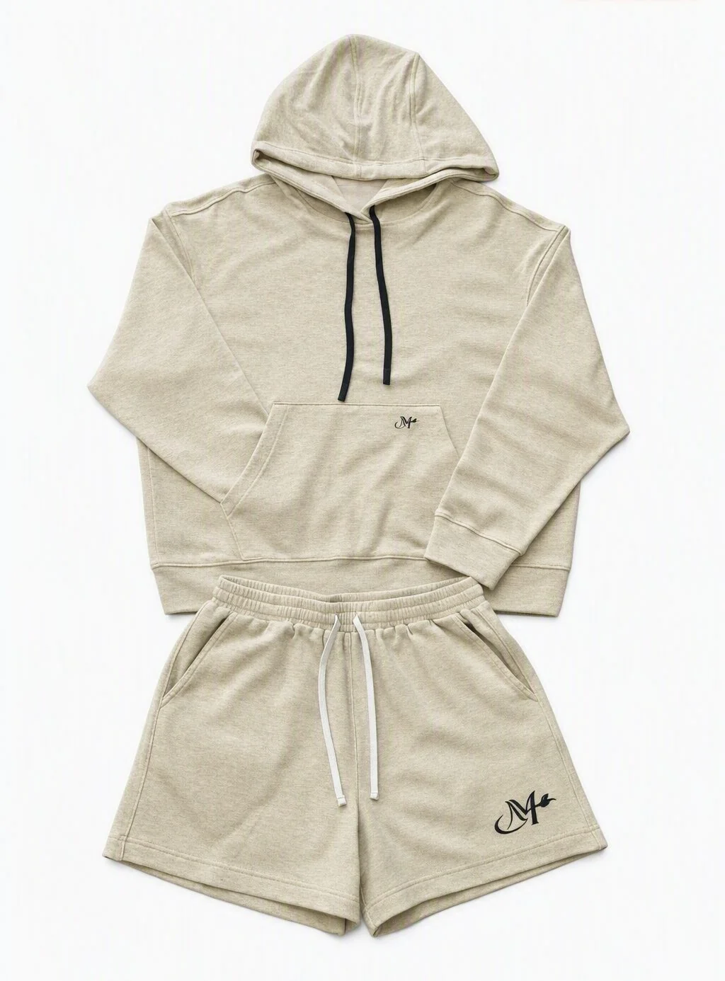 lookbook 02 — casual wear, hoodie and shorts set
