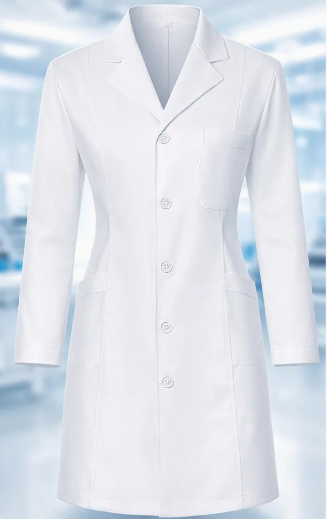 Lab Coat — product — lab coat, front
