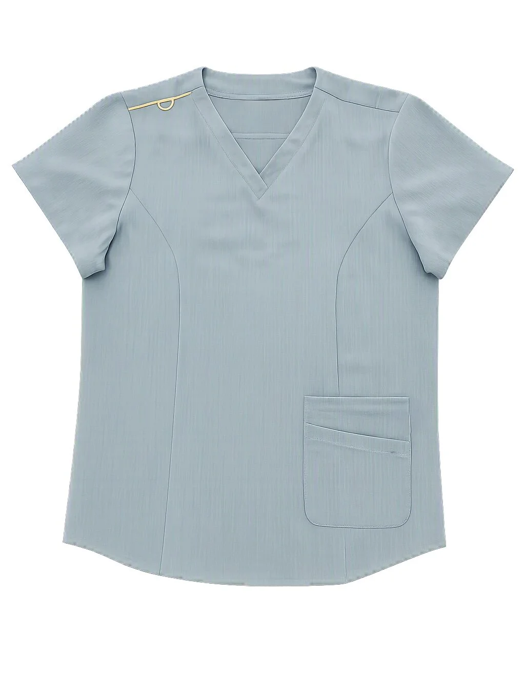 V-Neck Scrub Top — product — scrub top, front