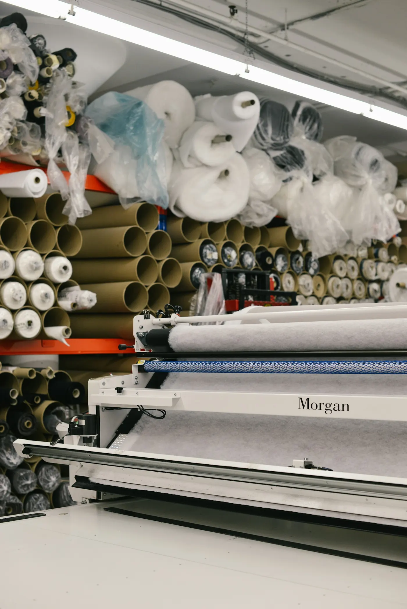 sourcing — fabric library / supplier meeting